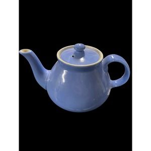 Hall Ceramic Light Blue Pitcher with Lid